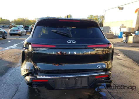 2023 Infiniti Qx60 Luxe z USA, uszkodzony, nr VIN 5N1DL1FS5PC357833
